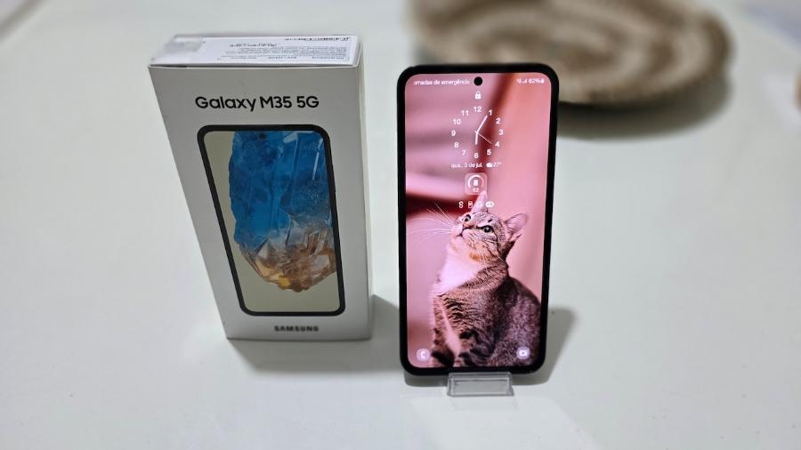 Samsung Galaxy M35 5G deve agradar quem busca um smartphone com bateria de boa duração