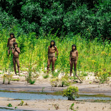 Indígenas Nomole ou Mashco Piro foram vistos na Amazônia