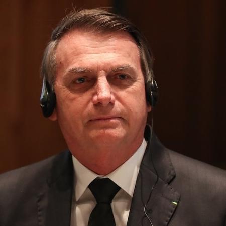 16.mai.2019 - Bolsonaro foi ao Texas receber prêmio de personalidade do ano da Câmara de Comércio Brasil-EUA - Marcos Corrêa/PR
