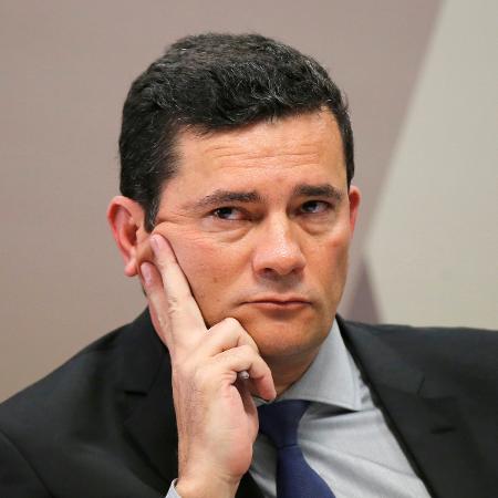 19.jun.2019 - Ministro da Justiça e Segurança Pública, Sergio Moro, em audiência na CCJ  - REUTERS/Adriano Machado