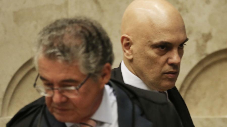 Discurso de Moraes foi reação indireta a falas de Bolsonaro  - Fátima Meira/Futura Press/Folhapress