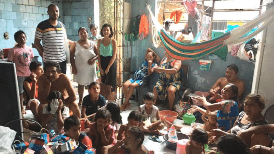 Abrigo de indígenas em Belém - ONG SóDireitos/Divulgação