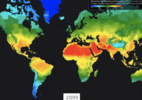 Os mapas que mostram o impacto do aquecimento global no futuro das crianças de hoje - Reprodução/Fórum Econômico Mundial