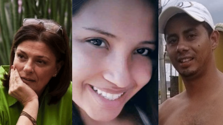 Maria de Lurdes da Costa Bueno, Nathália de Oliveira Porto Araújo e Tiago Tadeu Mendes da Silva: Vítimas desaparecidas de Brumadinho  - Reprodução/Redes Sociais