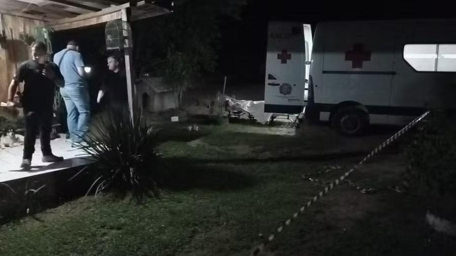 Pai e filho foram mortos a tiros dentro de casa - Divulgação/PCRS