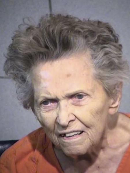 Anna Mae Blessing, de 92 anos, matou o filho a tiros em Fountain Hills, no Arizona (EUA) - Divulgação/Polícia de Fountain Hills