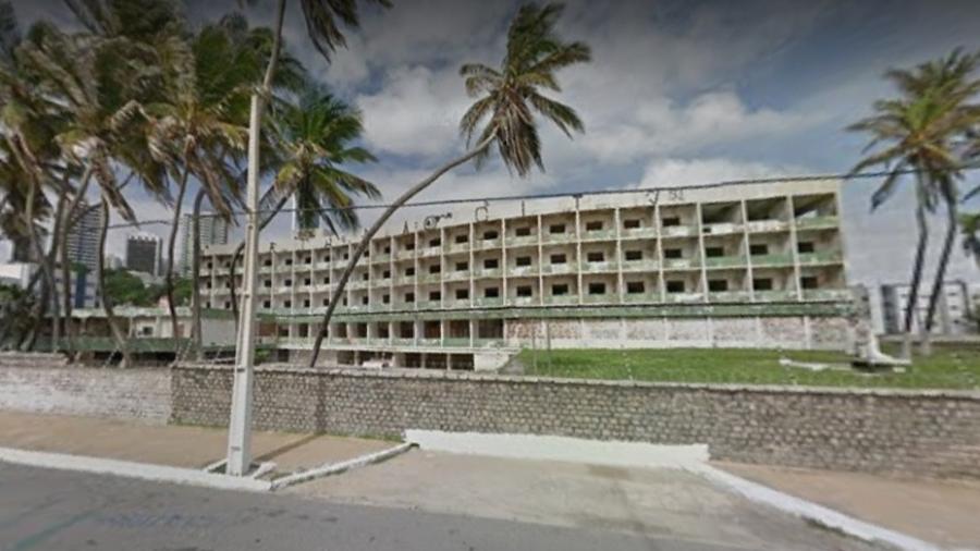 O Hotel Internacional dos Reis Magos foi inaugurado na década de 1960 - Google Maps