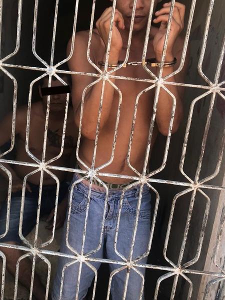 Homem era mantido em cárcere privado em centro de tratamento para dependentes químicos no Ceará - Ministério Público do Ceará/Divulgação