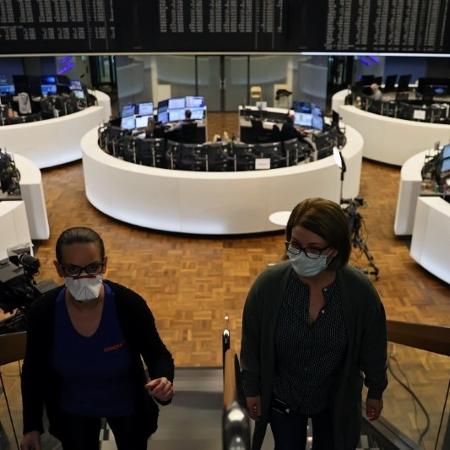 Bolsa de valores de Frankfurt, Alemanha - KAI PFAFFENBACH