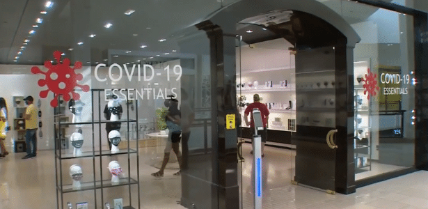 Loja vende itens para enfrentar a pandemia em Miami: Covid-19 Essentials
