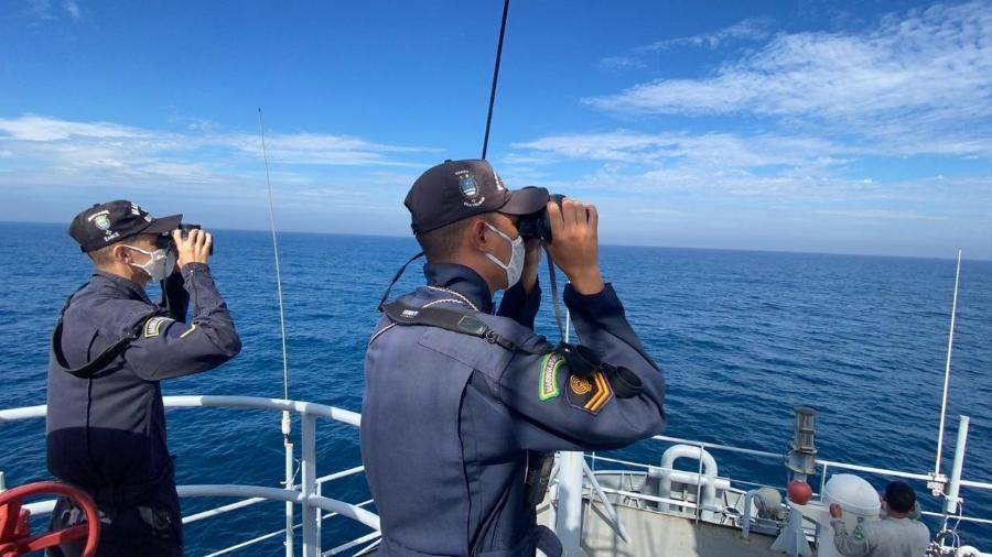 Marinha realiza busca por lancha desaparecida no Rio - Divulgação/Marinha do Brasil
