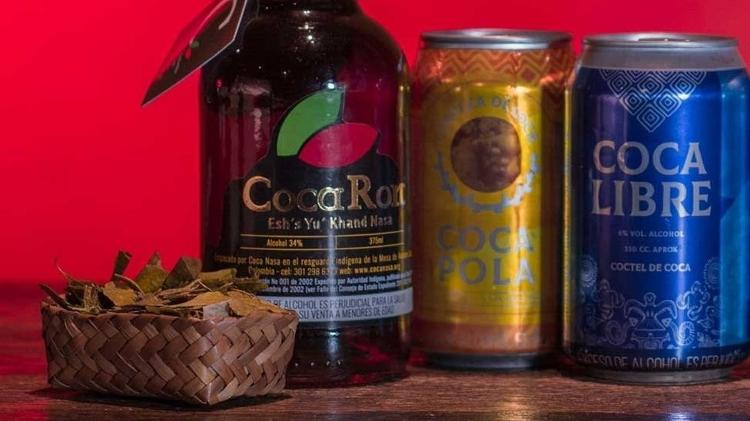 A ideia de bebidas à base de folha de coca surgiu quando Piñacué estava na faculdade em Bogotá, no final dos anos 1990 - COCANASA - COCANASA