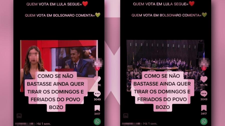 13.out.2022 - Publicações enganam ao usar vídeos de 2019 para afirmar que Bolsonaro (PL) pretende acabar com o descanso para trabalhadores - Projeto Comprova