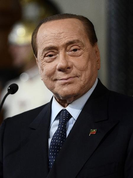 Em foto de 2019, o ex-premiê italiano Silvio Berlusconi - FILIPPO MONTEFORTE/AFP