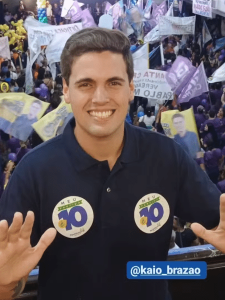 Kaio Brazão, filho do ex-deputado Domingos Brazão