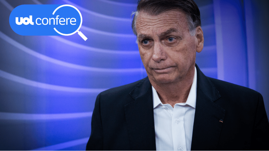 O UOL Confere checou as declarações de Bolsonaro em entrevista do UOL O UOL Confere checou as declarações de Bolsonaro em entrevista do UOL