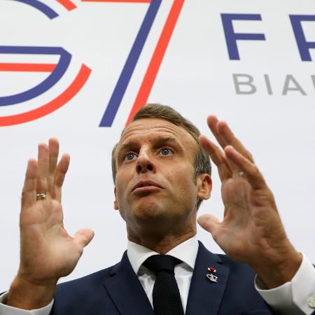 Emmanuel Macron, presidente da França - Ludovic Marin/Reuters