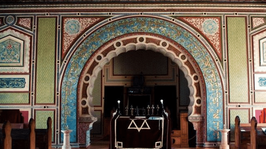 Sinagoga em Sarajevo é hoje o último reduto em que o ladino pode ser escutado na capital - BJANKA KADIC / ALAMY STOCK PHOTO