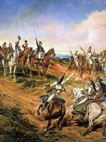 Retrato de dom Pedro 1º declarando Independência do Brasil Retrato de dom Pedro 1º declarando Independência do Brasil