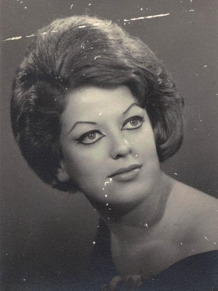 Eunice Milantoni, em foto tirada no fim dos anos 1960 - Arquivo Pessoal - Arquivo Pessoal
