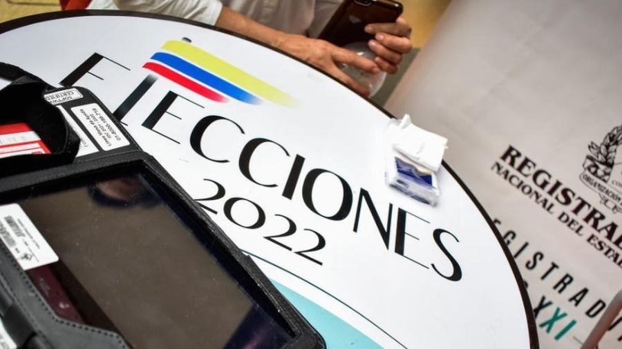 Preparativos para eleição presidencial na Colômbia, em maio; pleito, ao lado do brasileiro, será decisivo para ditar rumos da esquerda no continente - Getty Images