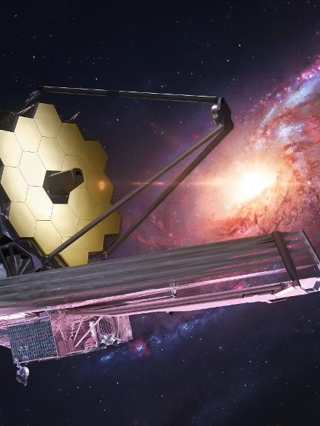Sinais foram capturados pelo telescópio James Webb Sinais foram capturados pelo telescópio James Webb