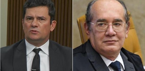 Sergio Moro e Gilmar Mendes