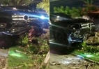 Prefeito de Fortaleza sofre acidente e bate carro em árvore - Reprodução de vídeo