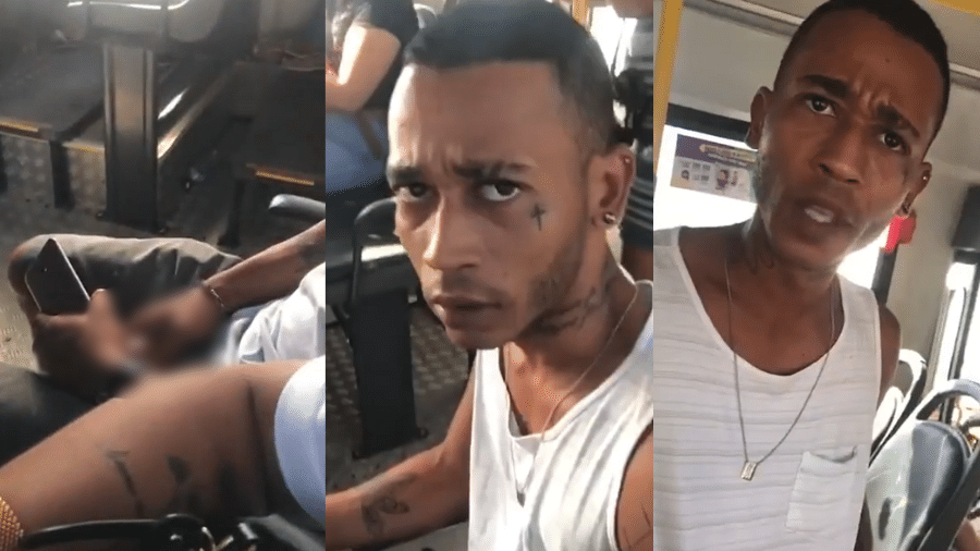 Jovem faz live de importunação sexual em ônibus; agressor é morto