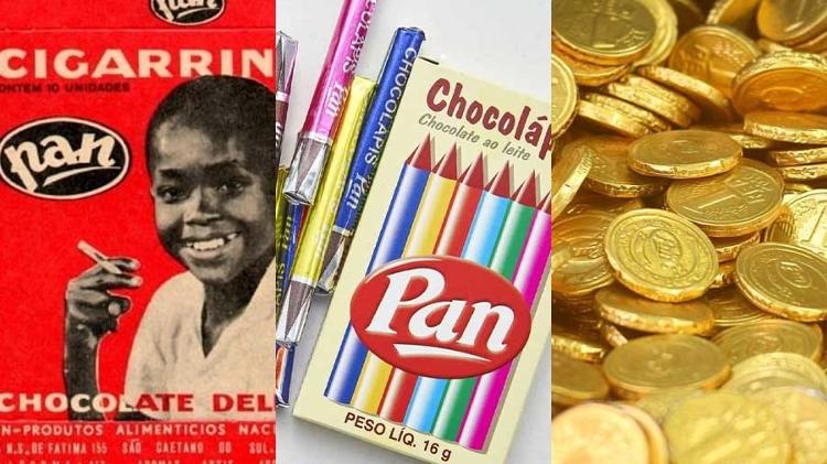 Em 88 anos de história, a Pan lançou chocolates em formato de cigarro, lápis e moeda