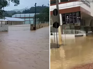 Mais de 900 pessoas deixam casas após chuvas em Santa Catarina