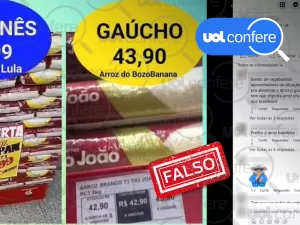É falso que exista 'arroz taiwanês do Lula' mais barato do que o brasileiro