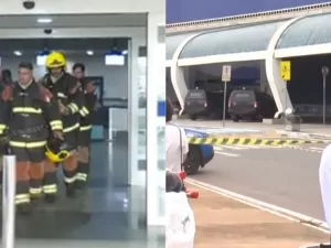 PF é acionada após suspeita de bomba em banheiro de aeroporto em GO