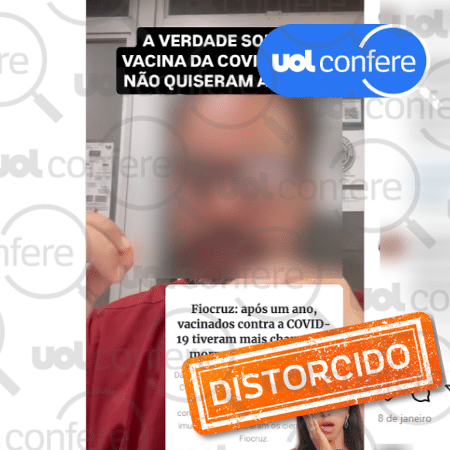 22.jan.2025 - Especialistas questionam metodologia e conclusão do estudo; revista incluiu "expressão de preocupação" sobre o artigo - Arte/UOL sobre Reprodução/Instagram