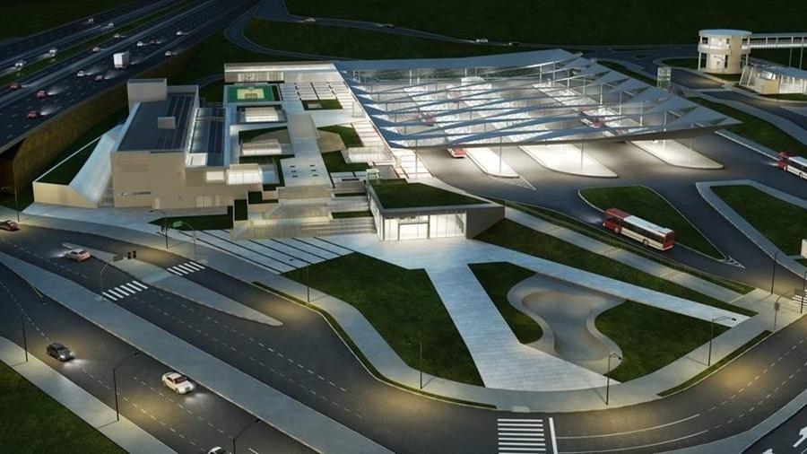 Projeto indica como deve ser a futura estação Dutra, em Guarulhos, na Grande São Paulo Projeto indica como deve ser a futura estação Dutra, em Guarulhos, na Grande São Paulo