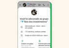 Resumo de segurança: contra golpe, WhatsApp vai mostrar histórico de grupo (Foto: Reprodução)