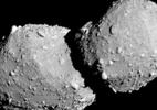 Japão divulga imagem de asteroide em forma de boneco de neve (Foto: AFP)