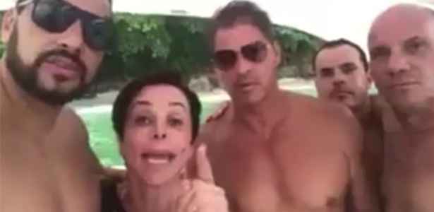 Resultado de imagem para cristiane brasil lancha