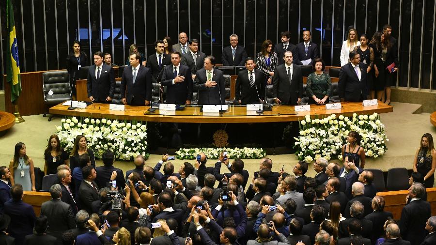 Bolsonaro fez vetos, mas Congresso pode derrubar - Nelson Almeida/AFP