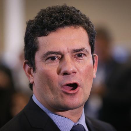 14.jun.2019 - O ministro da Justiça, Sergio Moro - Andre Coelho/Folhapress