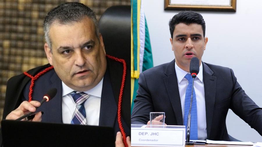 Alfredo Gaspar de Mendonça (MDB) e JHC (PSB), candidatos à prefeitura de Maceió - Divulgação/MP-AL e Cleia Viana/Câmara dos Deputados