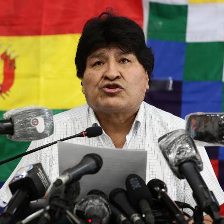 Arquivo - O ex-presidente Evo Morales (foto) anunciou que "possivelmente retorne à Bolívia em 9 de novembro", um dia depois da posse do presidente eleito, Luis Arce - Alejandro Pagni/AFP