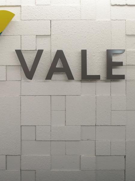 07.ago.2017 - Logotipo da sede da Vale Mineradora no Rio de Janeiro