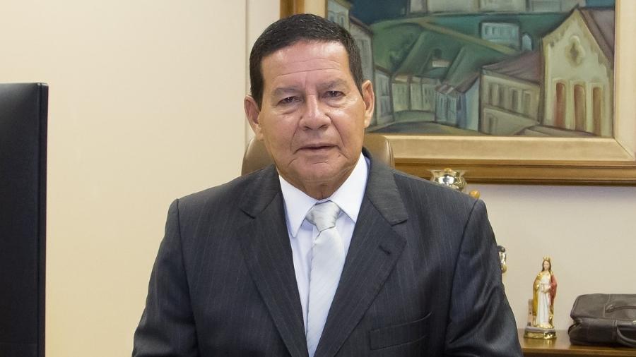 Vice-presidente Hamilton Mourão, senador eleito pelo Rio Grande do Sul - Romério Cunha/VPR