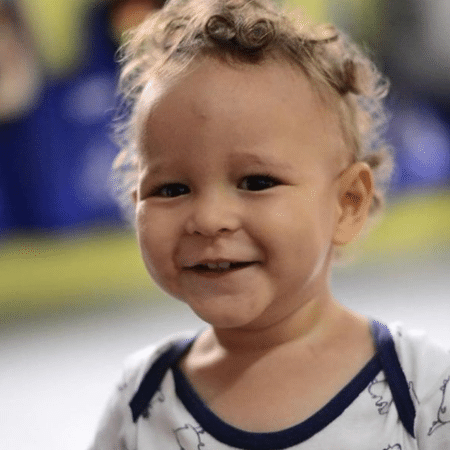 Gabriel de Almeida Santana, de 1 ano e meio, morreu durante internação para tratar bronquiolite - Arquivo pessoal