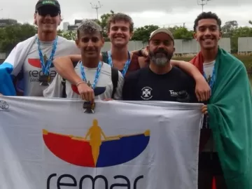 Equipe de remo envolvida em acidente no PR postou foto comemorando medalhas