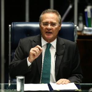 Renan Calheiros é presidente do Senado
