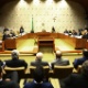 22.mar.2018 - Vista geral do plenário da Supremo Tribunal Federal (STF), em Brasília, durante sessão para o julgamento do habeas corpus do ex-presidente Luiz Inácio Lula da Silva, que tenta evitar a prisão após o julgamento final dos recursos pelo Tribunal Regional Federal da 4ª Região (TRF-4), nesta quinta- feira, 22 - Dida Sampaio/Estadão Conteúdo