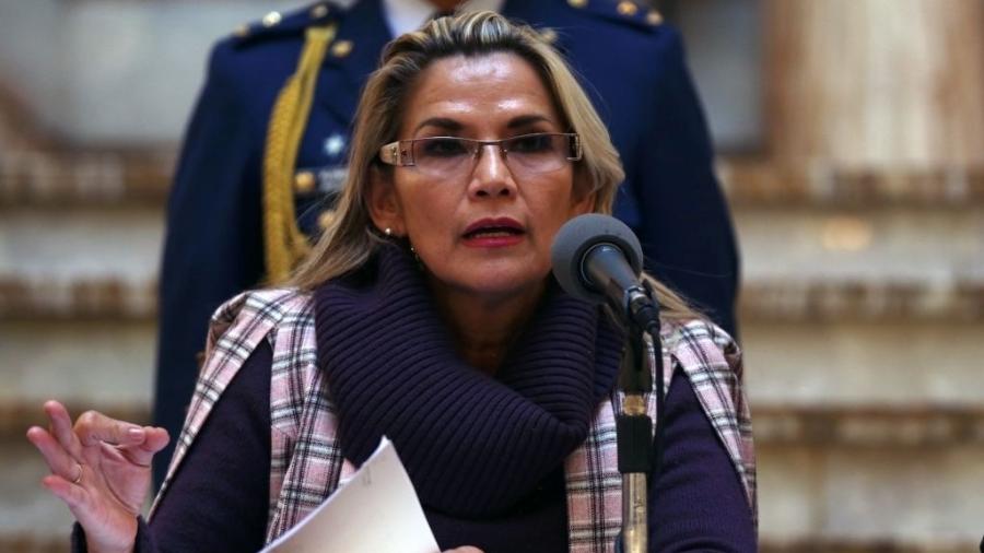 Ex-presidente interina da Bolívia, Jeanine Áñez - Lokman Ilhan/Anadolu Agency via Getty Images