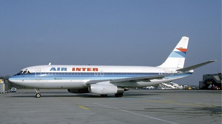 Air Inter foi a única companhia aérea a voar com o Dassault Mercure